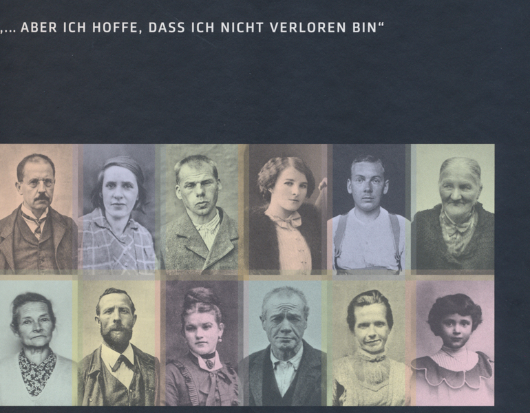 Titelblatt Gedenkbuch für die Opfer von Zwangssterilisationen und "Euthanasie"-Morden