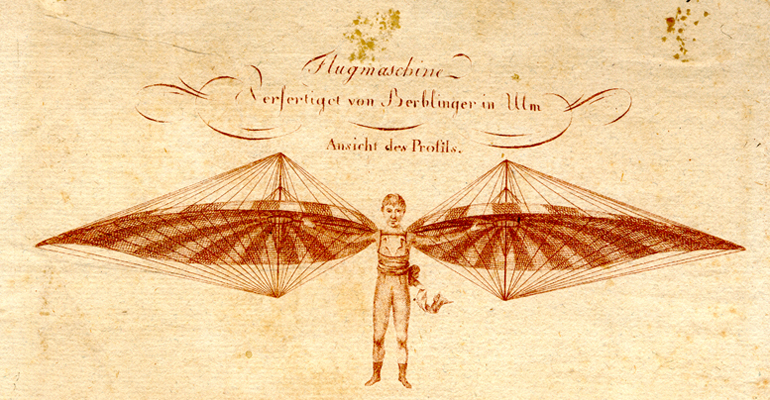 Flugmaschine Berblinger 1811