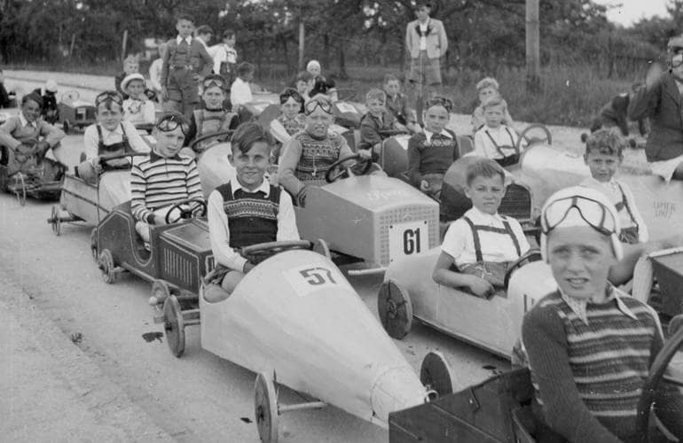 Seifenkistenrennen 1949