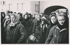 Kriegsgefangene deutsche Frauen und Mädchen aus russischen Lagern