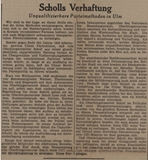 Neue Ulmer Zeitung Wahlkampf 1948