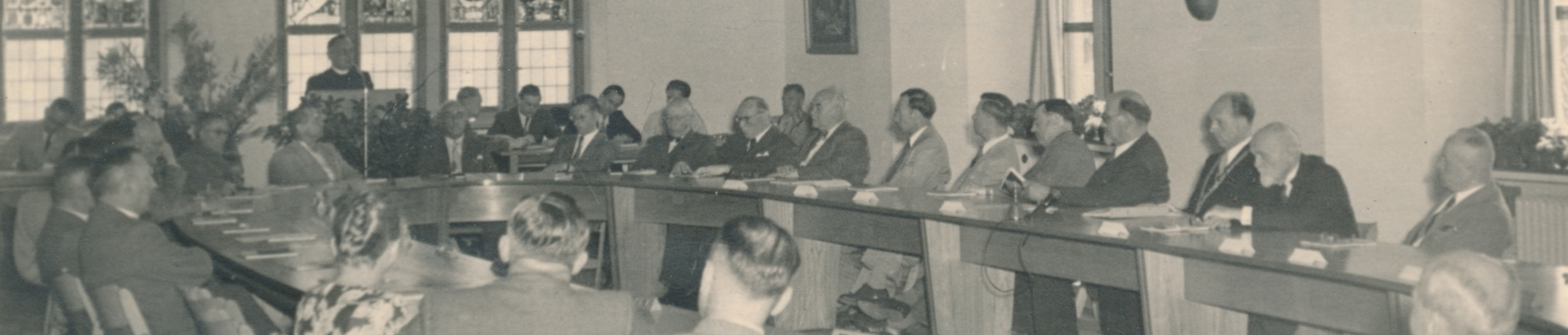 Festsitzung Gemeinderat 1951