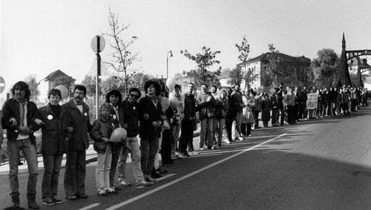 Menschenkette 1983