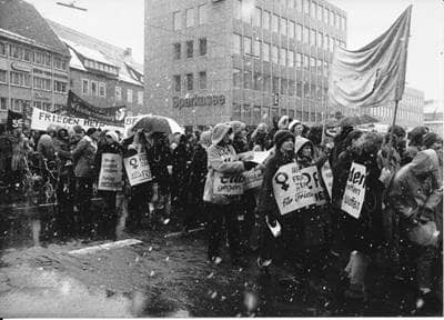 Frauen-Friedensdemonstration 1981
