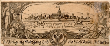 Ulm von Norden. Um 1600. Ansicht 12.