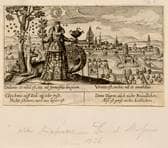 Ulm von Norden. Vor 1612. Ansicht 16.