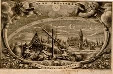 Ulm (bei Nacht) von Norden (1618). Ansicht 18.