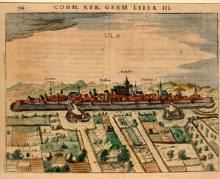 Ulm von Norden. 1616. Ansicht 24.