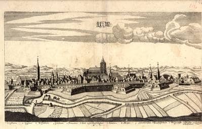Ulm von Norden (Mitte des 17. Jhdts.). Ansicht 26