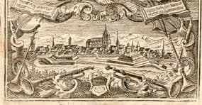 Ulm von Norden. Um 1728. Ansicht 74