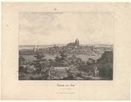 Ulm von Norden. Um 1840. Ansicht 131.