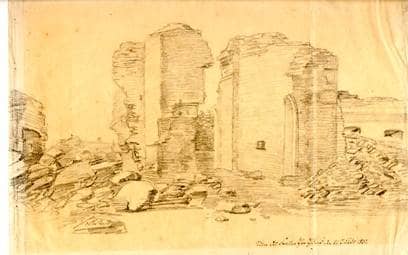 Frauentor. Ansicht der Ruine. 1837. Ansicht 271