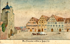 Frauentor und Frauenstraße. 1739. Ansicht 335