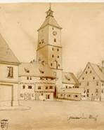 Gänstor von Innen. Um 1888. Ansicht 342