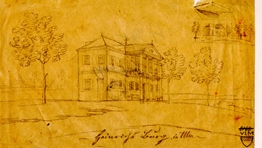 Gasthof "Zur Heinrichsburg" um 1844. Ansicht 746/1