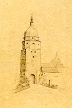 Glöcklertor. Um 1830. Ansicht 278 Blatt 2