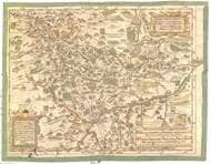 Territoriumskarte 1653. F 2 Territorium Nr. 2