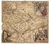 Territoriumskarte um 1720. F 2 Territorium Nr. 7