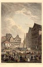 Marktplatz. Südostseite. 1820. Ansicht 374