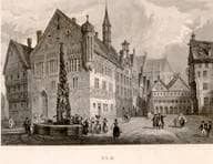 Marktplatz (Nordseite) Um 1859. Ansicht 622