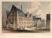 Marktplatz (Nordseite). Um 1840. Ansicht 628