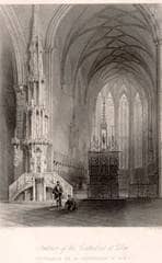 Münster. Inneres. Chor. Um 1835. Ansicht 515