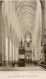 Münster. Inneres. Langhaus. Um 1860. Ansicht 521
