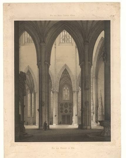 Münster. Inneres. Querhaus. Um 1880. Ansicht 522