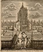 Münster. Wesfassade um 1750. Ansicht 446