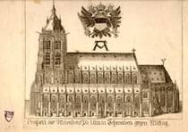 Münster Südseite 1762. Ansicht 447