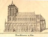 Münster. Südseite. Um 1850. Ansicht 486