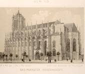 Münster. Südostseite. Um 1870. Ansicht 497
