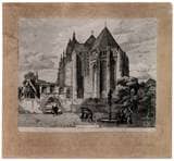 Münster. Chor. Ostseite. Einganstor zum Kirchhof. 1868. Ansicht 552