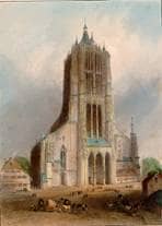 Münster.Westfassade. Um 1835. Ansicht 456