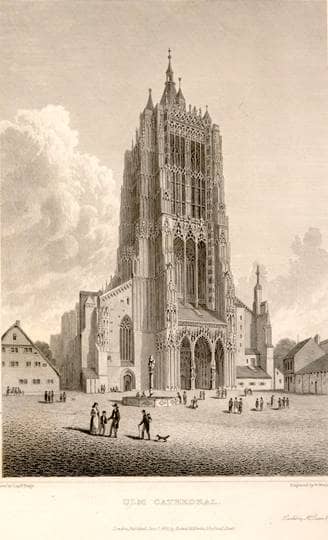 Münster. Westfassade. 1820. Ansicht 457