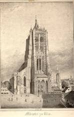 Münster. Westfassade. 1855. Ansicht 542
