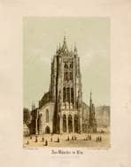 Münster. Westfassade. Um 1860. Ansicht 546