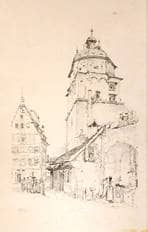 Neutor von Innen. Um 1850. Ansicht 297/2