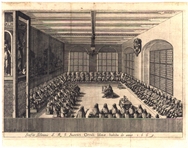 Rathaus. Inneres. Sitzung des Schwäbischen Kreises. 1669. Ansicht 620