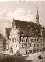 Rathaus. Südostflügel. 1855. Ansicht 627