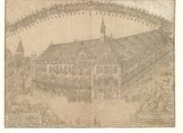 Rathaus mit Fresken von 1680. 1822. Ansicht 656