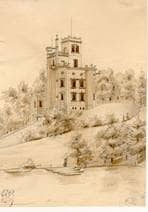 Villa Wechsler um 1890. Ansicht 745