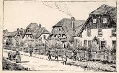 Arbeiterwohnhäuser am Unteren Kuhberg. 1907. Ansicht 955