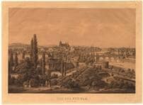 Ulm von Südwesten. Um 1883. Ansicht 174