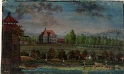 Oberes Schützenhaus/Schießhaus. Um 1790. Ansicht 737