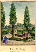 Alberkästchen. um 1840. Ansicht 756a