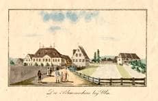 Blumenschein. Obere Bleiche. Kupferhammer. um 1832. Ansicht 766