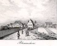Blumenschein. Obere Bleiche. Kupferhammer. um 1832. Ansicht 767
