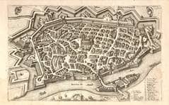 Ulm aus der Vogelschau. 1638. Ansicht 31.