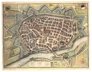 Ulm aus der Vogelschau, 1643. Ansicht 49